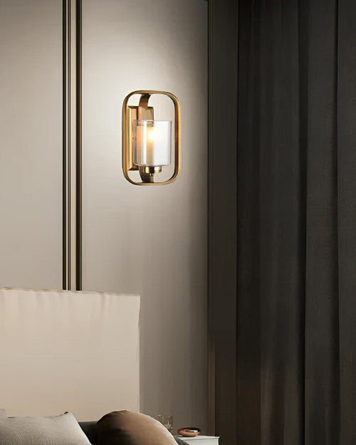 Radiant Glass Aura Wall Light